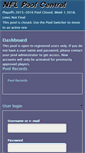 Mobile Screenshot of nflpoolcentral.com